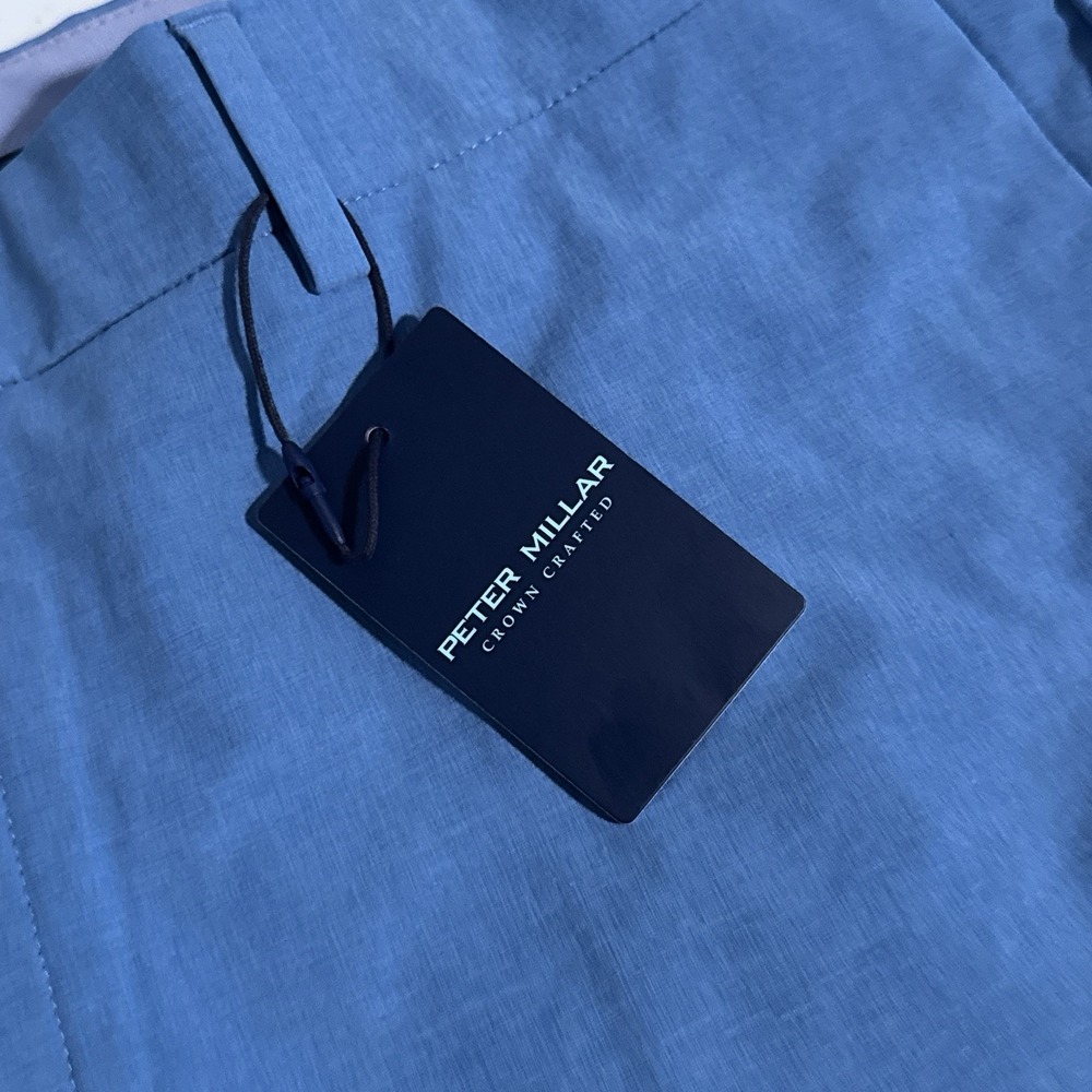 Peter Millar Crown Crafted Men's Size 36x32 Brook Blue Surge Performance Pants - Picture 6 of 11